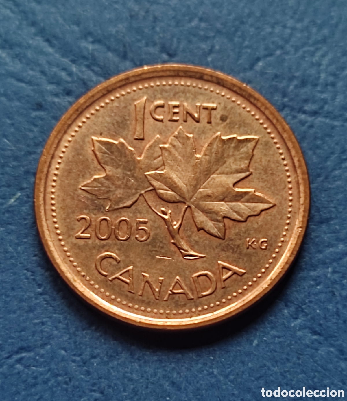 Monedas antiguas de Am&eacute;rica: Moneda 1 cent. Canad&aacute; 2005 - Foto 2
