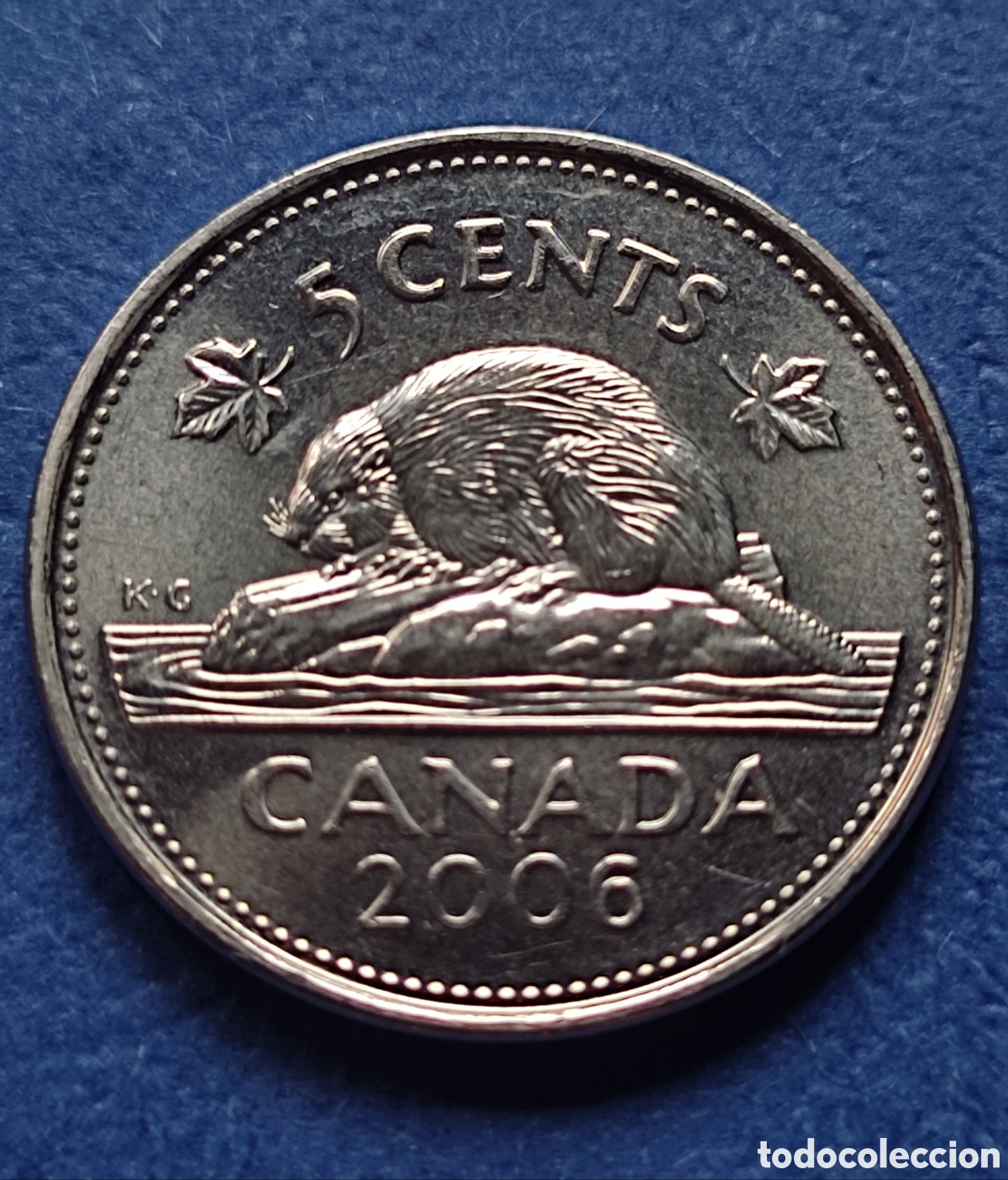 Monedas antiguas de Am&eacute;rica: Moneda 5 cents Canad&aacute; 2006 - Foto 1