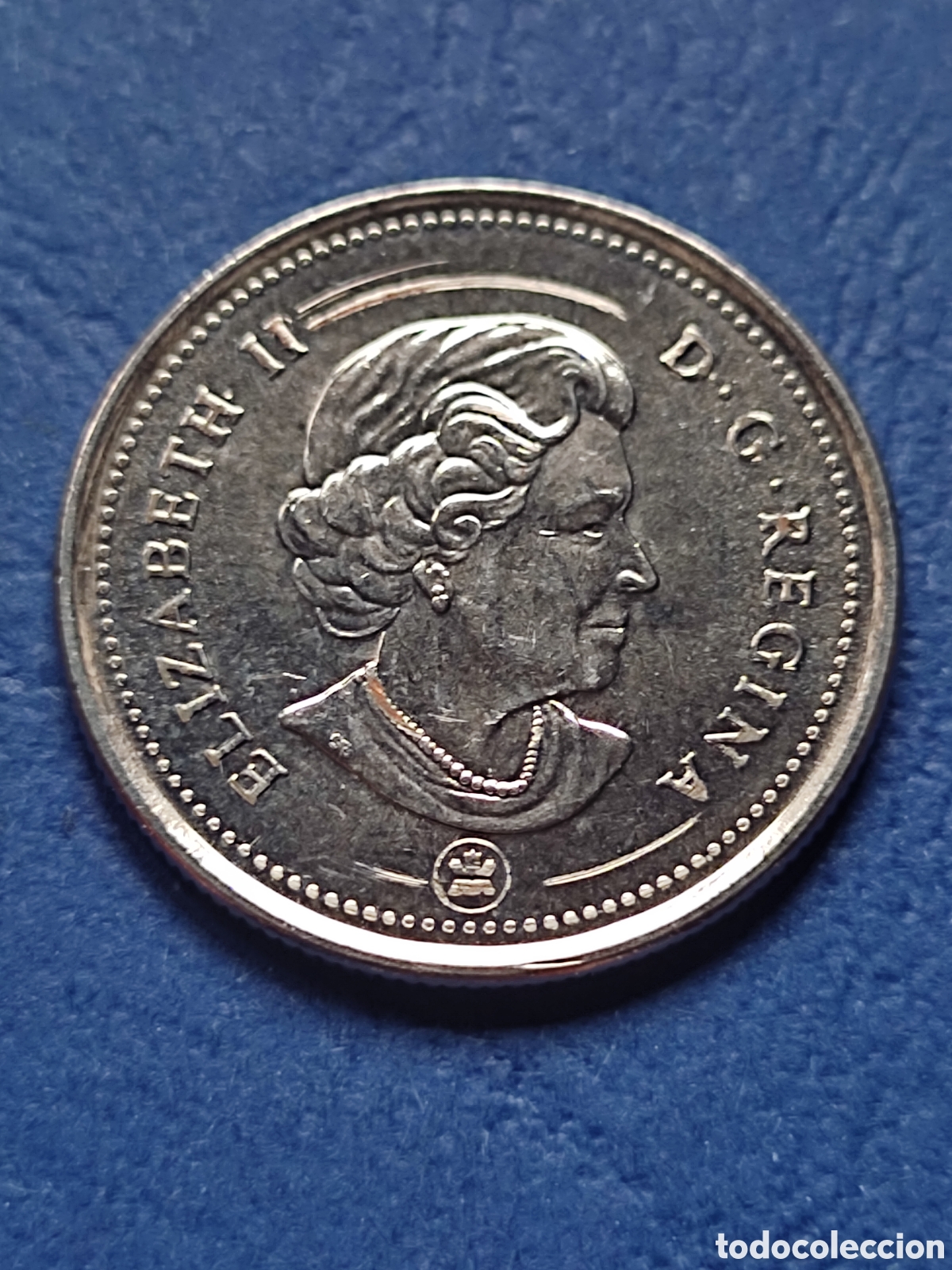 Monedas antiguas de Am&eacute;rica: Moneda 25 cents Canad&aacute; 2006 - Foto 1