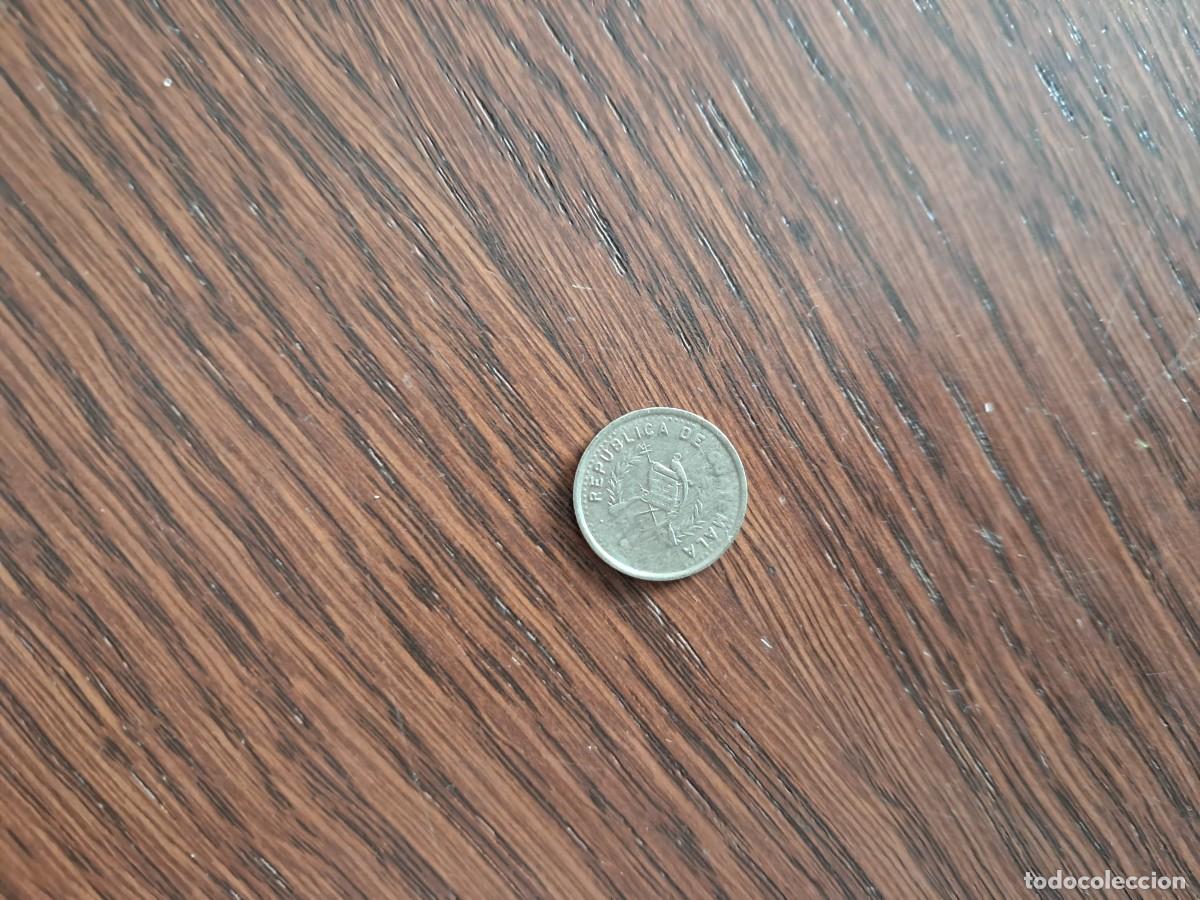 Monedas antiguas de Am&eacute;rica: moneda de Guatemala, 5 centavos. - Foto 2
