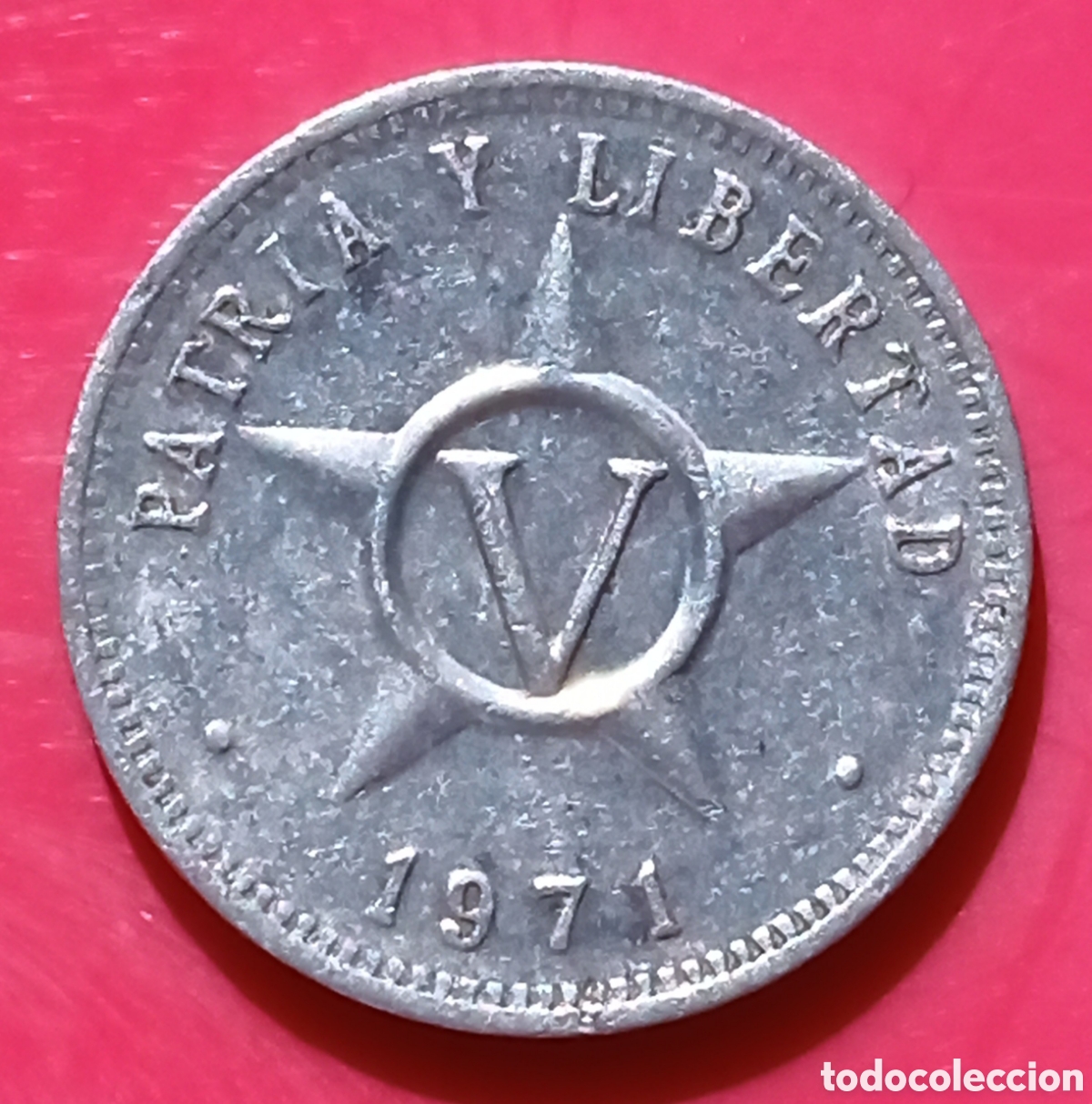 Monedas antiguas de Am&eacute;rica: Cuba - 5 Centavos 1971 BC - Foto 2