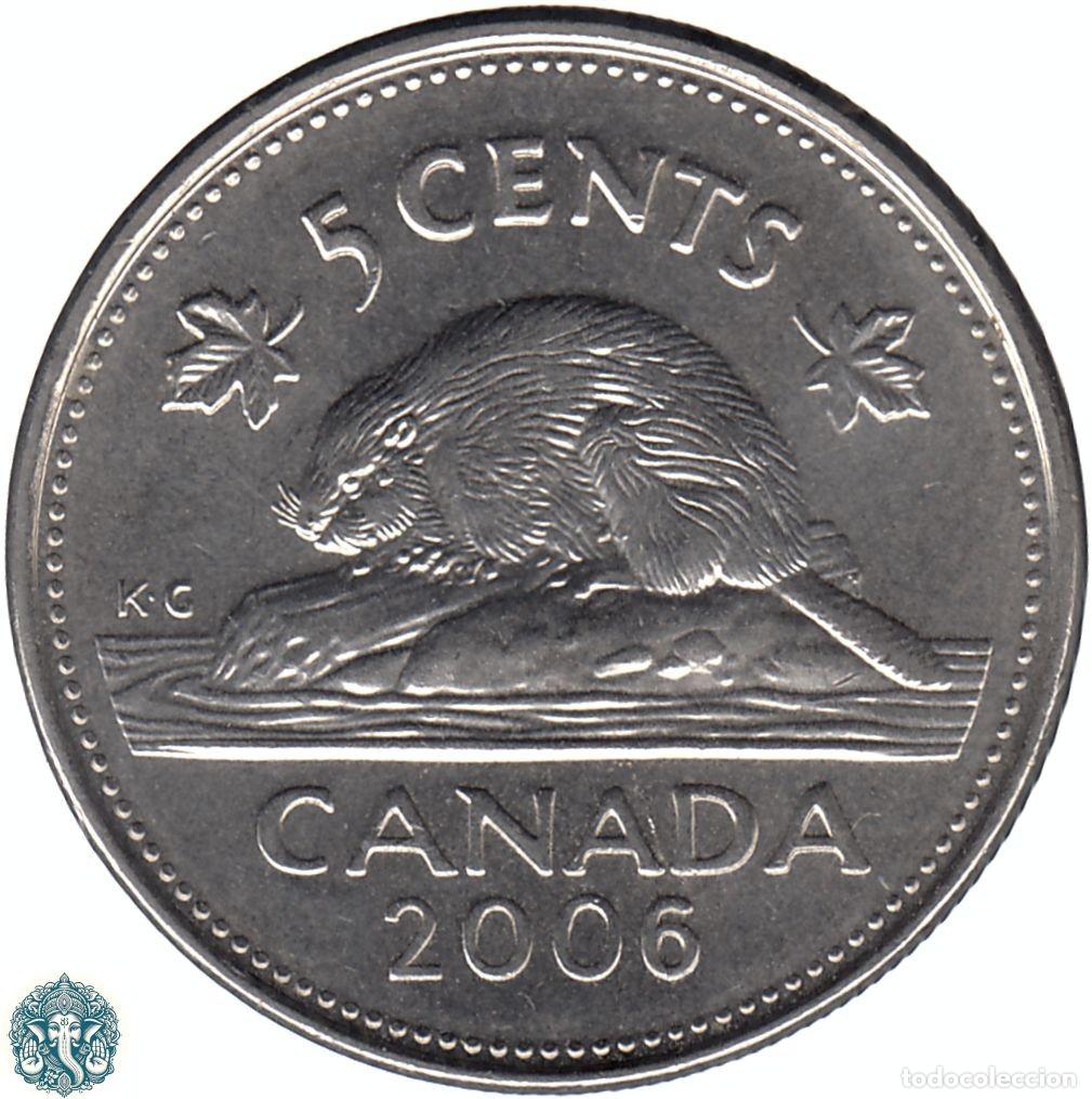Monedas antiguas de Am&eacute;rica: CANAD&Aacute; 5 Centavos 2016 KM#491 - Foto 1