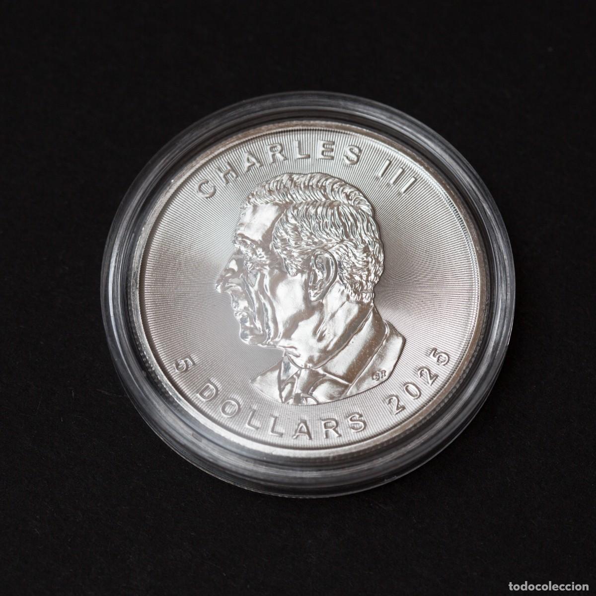 Monedas antiguas de Am&eacute;rica: Maple Leaf. Canad&aacute;. 2025. Onza de plata - Foto 6