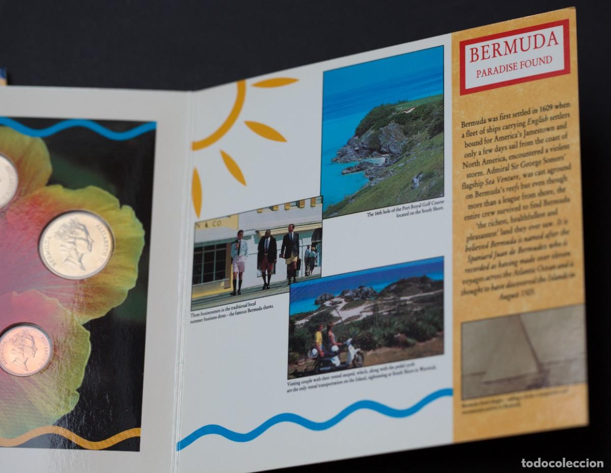 Monedas antiguas de Am&eacute;rica: Bermudas. 1993. Set de 5 monedas. - Foto 10