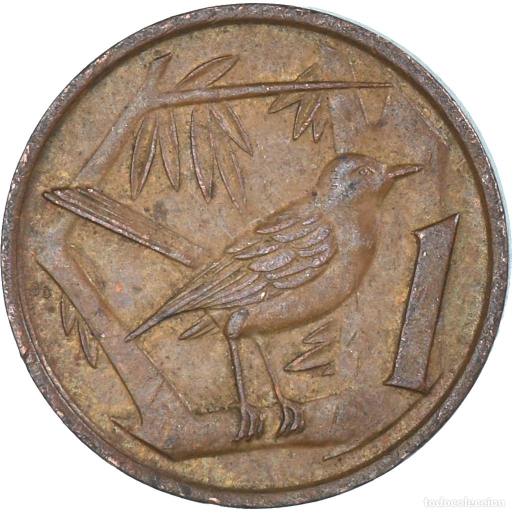 Monedas antiguas de Am&eacute;rica: [#1497638] Moneda, Islas Caim&aacute;n, Cent, 1987 - Foto 2
