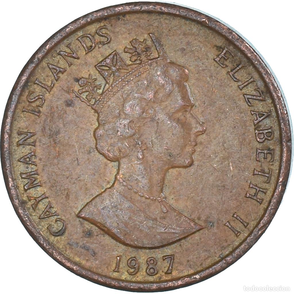 Monedas antiguas de Am&eacute;rica: [#1497638] Moneda, Islas Caim&aacute;n, Cent, 1987 - Foto 1