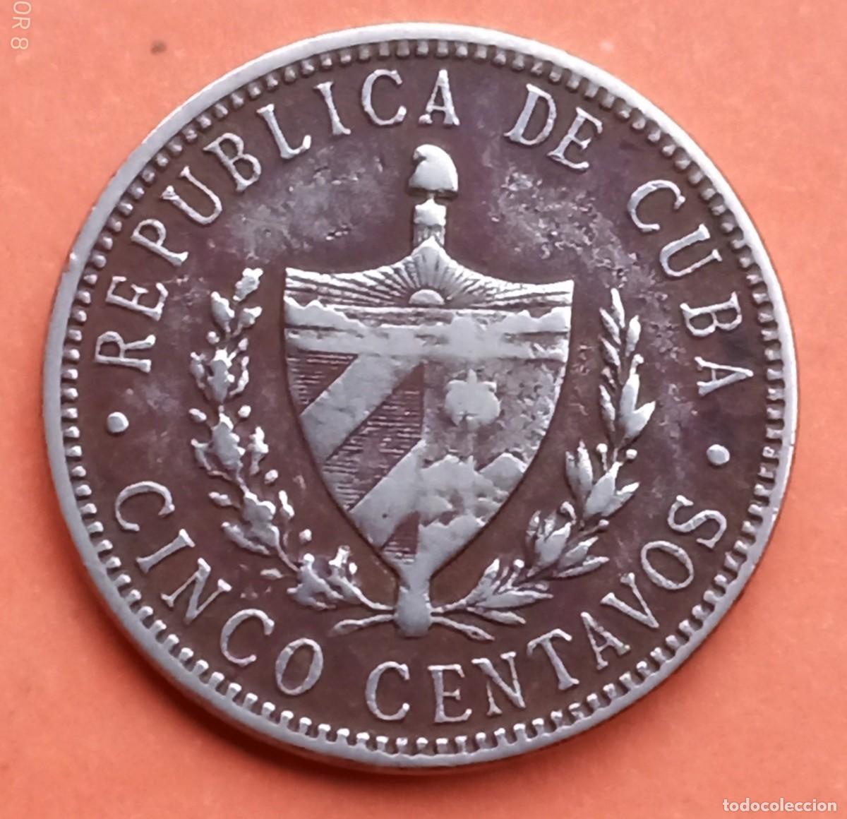 Monedas antiguas de Am&eacute;rica: CUBA - 5 CENTAVOS 1915 RC - Foto 1