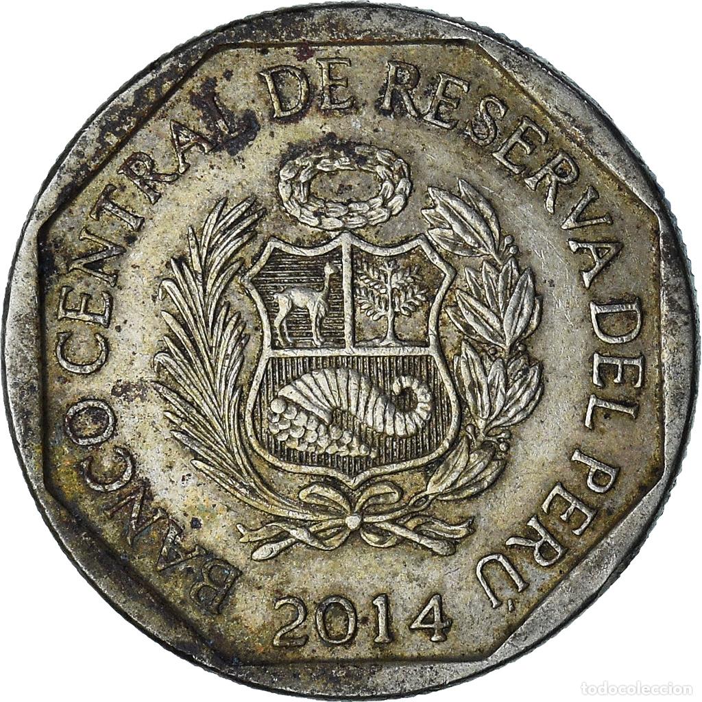 Monedas antiguas de Am&eacute;rica: [#1376331] Per&uacute;, 50 Centimos, 2014 - Foto 1