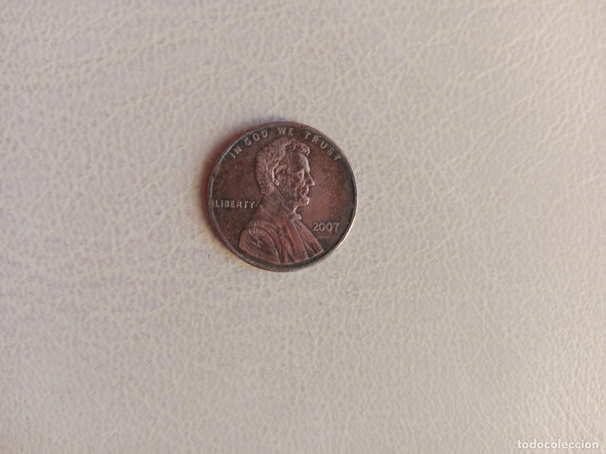 Monedas antiguas de Am&eacute;rica: MONEDA 1 C&Eacute;NTIMO D&Oacute;LAR, COIN ONE CENT - USA - A&Ntilde;O 2007. - Foto 1