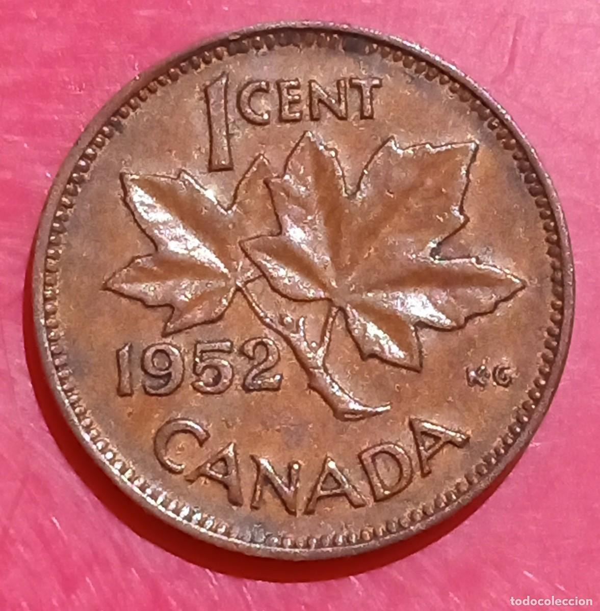 Monedas antiguas de Am&eacute;rica: CANADA - 1 CENT 1952 - BC - Foto 2
