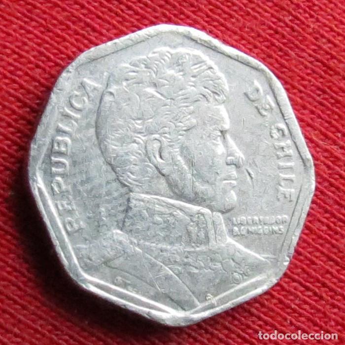 Monedas antiguas de Am&eacute;rica: Chile 1 peso 2000 #2 - Foto 2