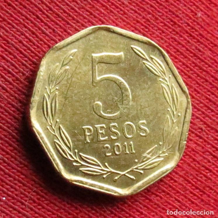 Monedas antiguas de Am&eacute;rica: Chile 5 pesos 2011 ,, - Foto 1