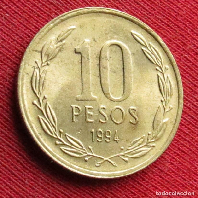 Monedas antiguas de Am&eacute;rica: Chile 10 pesos 1994 , - Foto 1