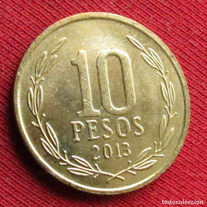 Monedas antiguas de Am&eacute;rica: Chile 10 pesos 2013 , - Foto 1