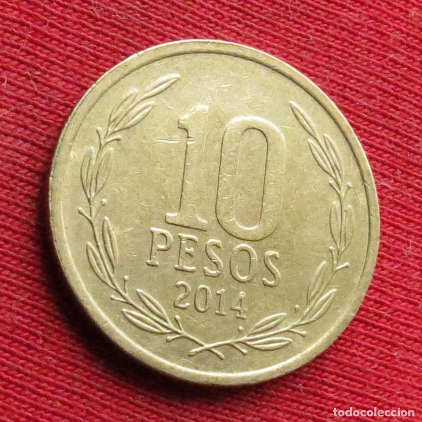 Monedas antiguas de Am&eacute;rica: Chile 10 pesos 2014 #2 - Foto 1