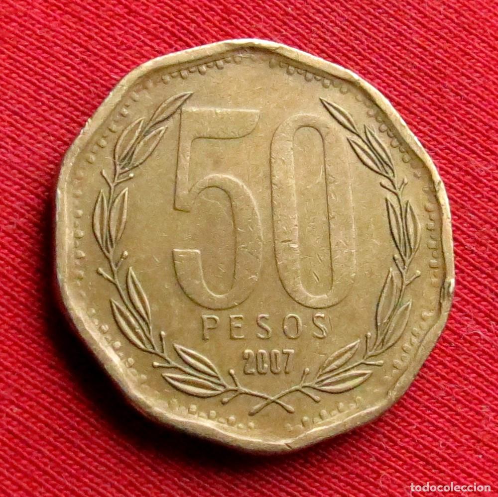 Monedas antiguas de Am&eacute;rica: Chile 50 pesos 2007 , - Foto 1
