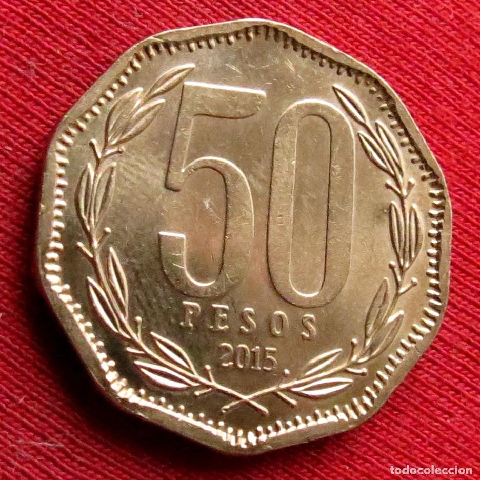 Monedas antiguas de Am&eacute;rica: Chile 50 pesos 2015 , - Foto 1