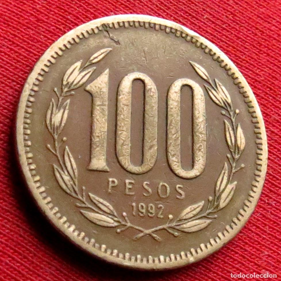 Monedas antiguas de Am&eacute;rica: Chile 100 pesos 1992 - Foto 1