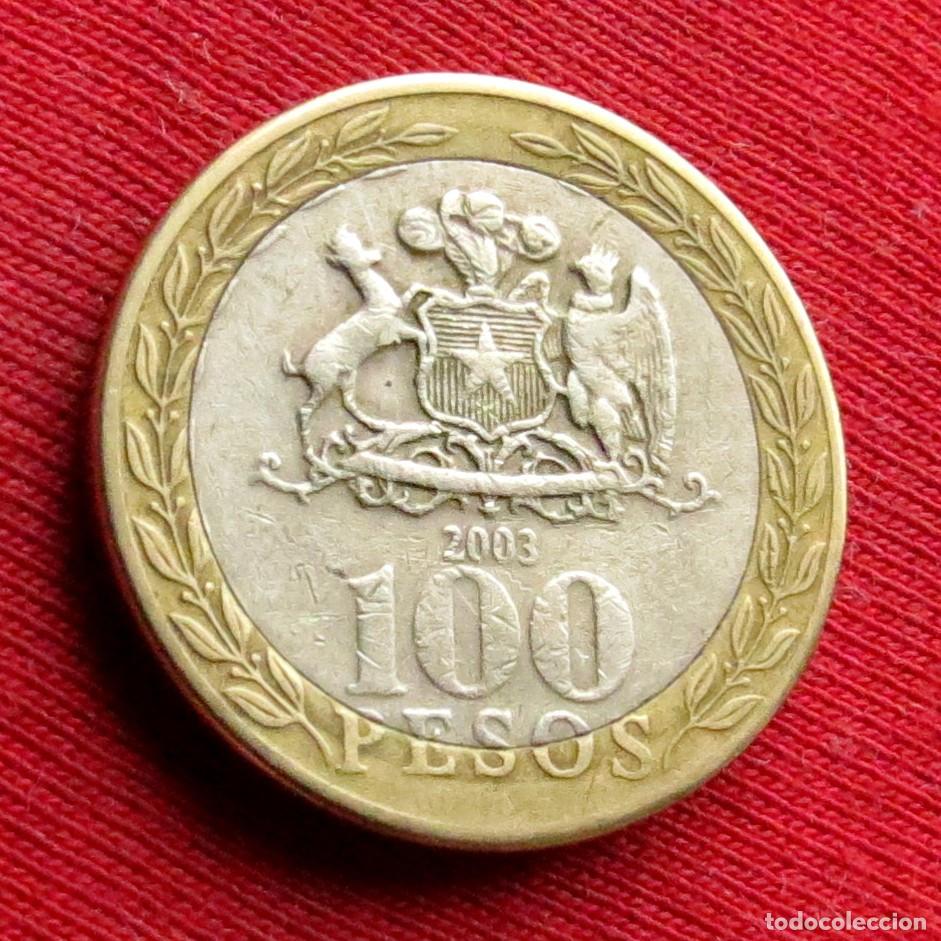 Monedas antiguas de Am&eacute;rica: Chile 100 pesos 2003 - Foto 1