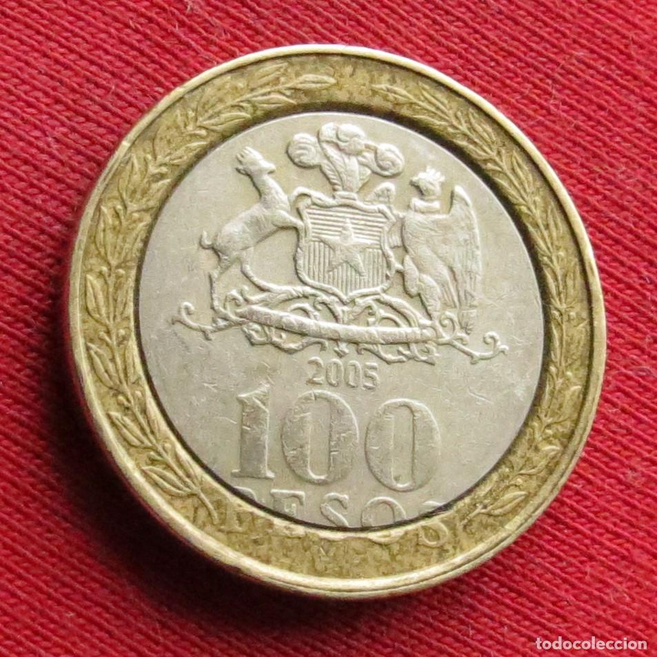 Monedas antiguas de Am&eacute;rica: Chile 100 pesos 2005 #1 - Foto 1