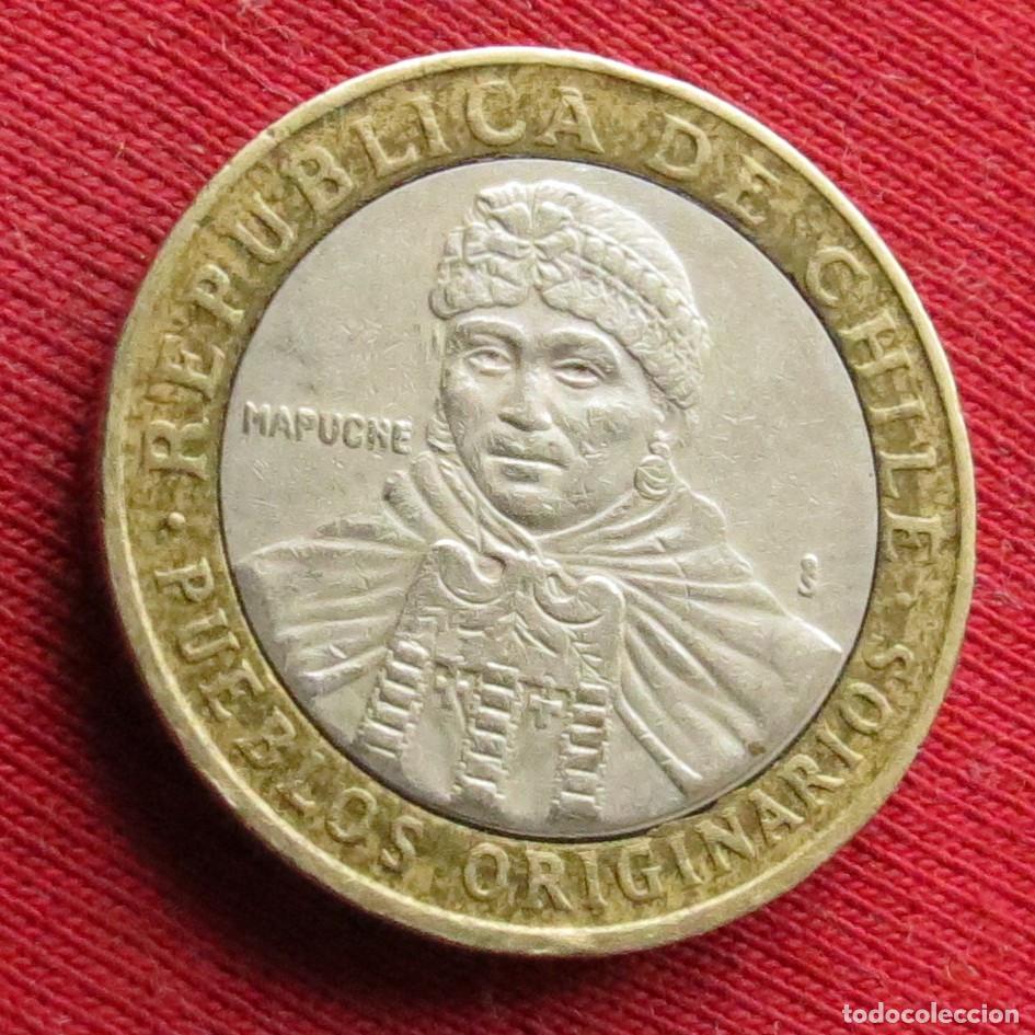 Monedas antiguas de Am&eacute;rica: Chile 100 pesos 2005 #1 - Foto 2