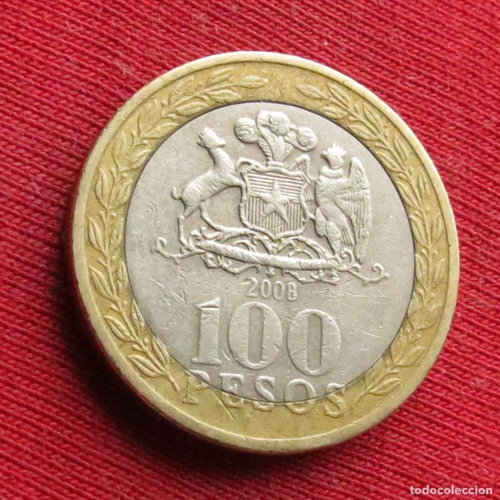 Monedas antiguas de Am&eacute;rica: Chile 100 pesos 2008 #1 - Foto 1