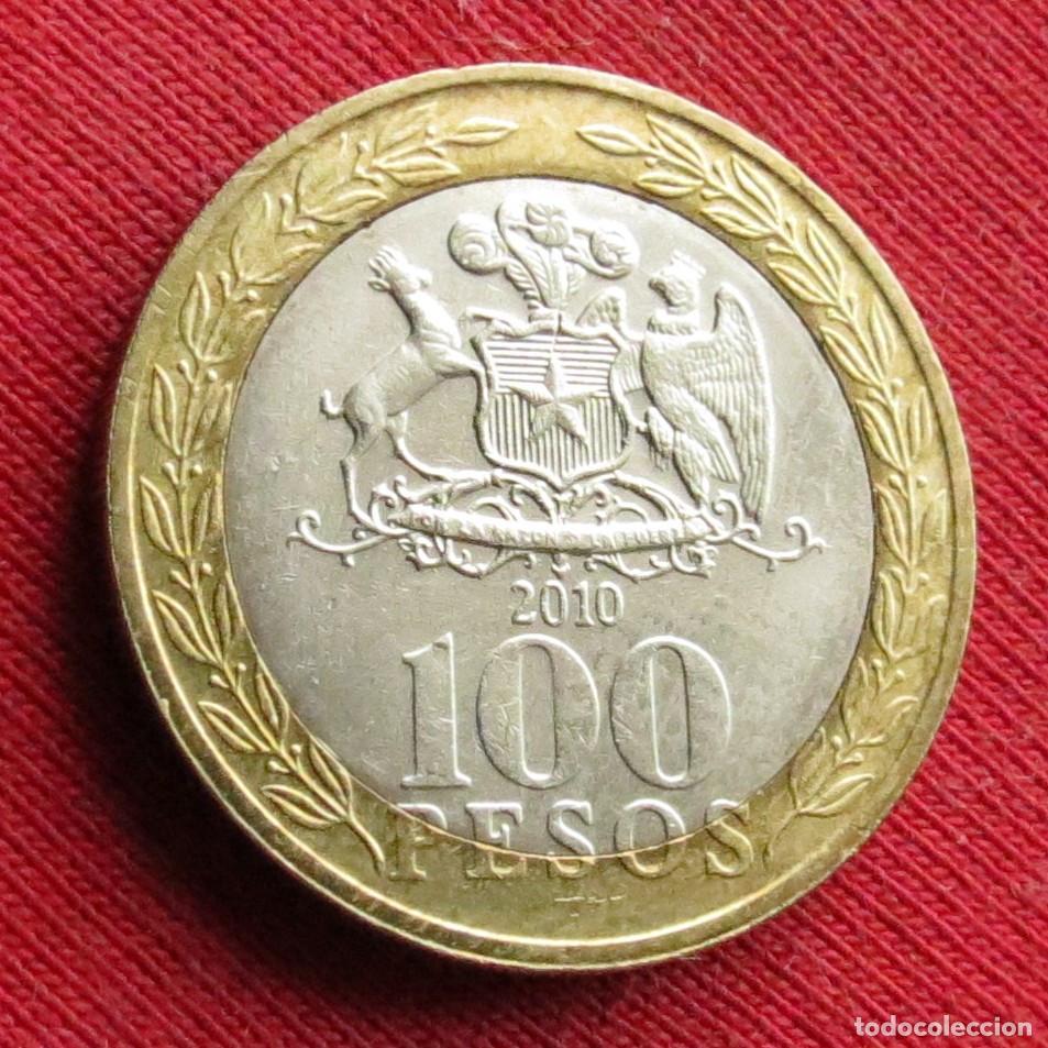 Monedas antiguas de Am&eacute;rica: Chile 100 pesos 2010 #1 - Foto 1