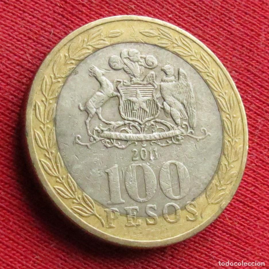 Monedas antiguas de Am&eacute;rica: Chile 100 pesos 2011 - Foto 1