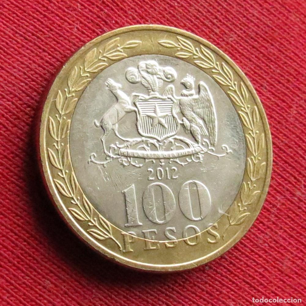 Monedas antiguas de Am&eacute;rica: Chile 100 pesos 2012 #1 - Foto 1