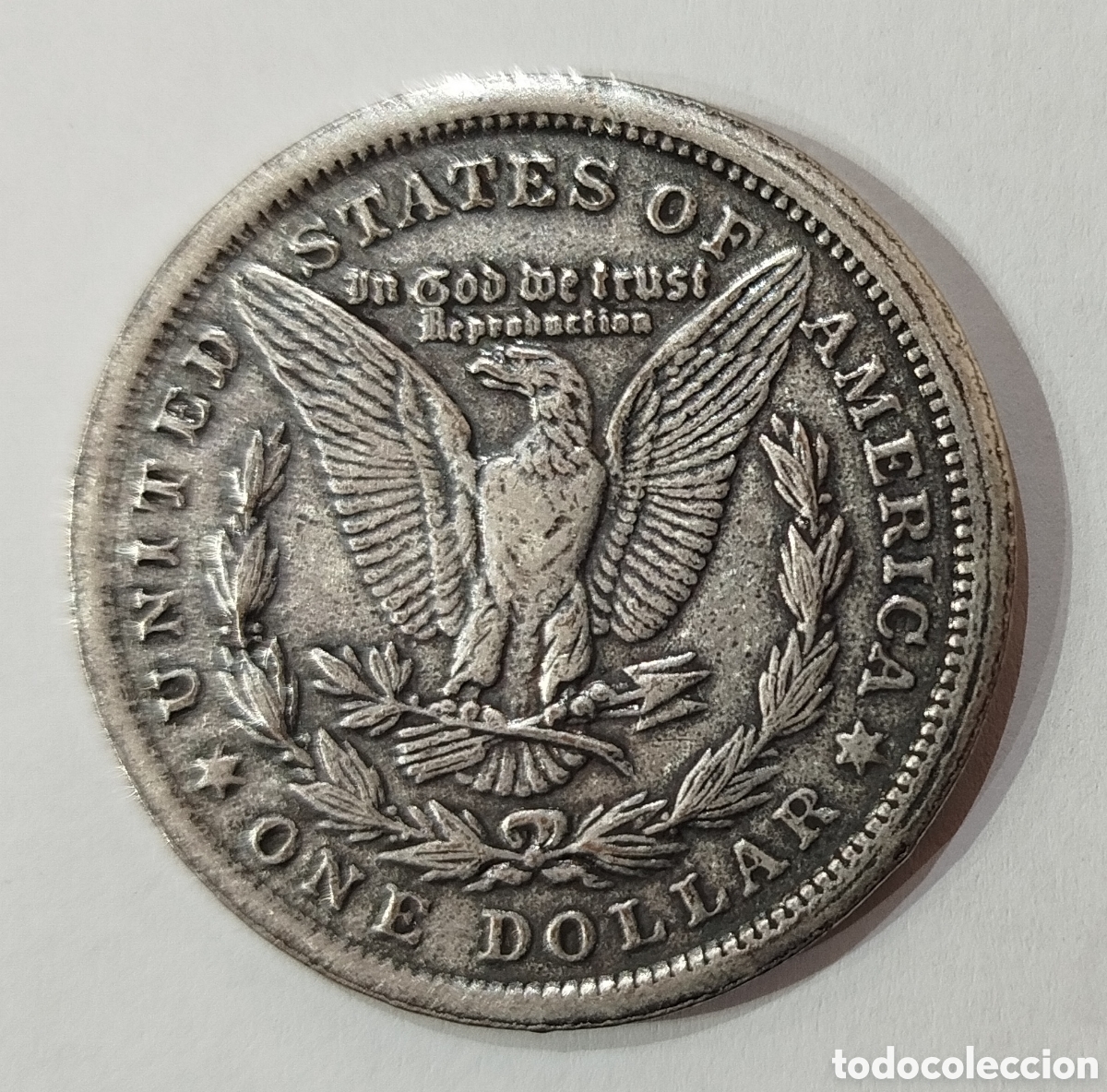 Monedas antiguas de Am&eacute;rica: 1 DOLAR MORGAN 1921 REPLICA - Foto 2