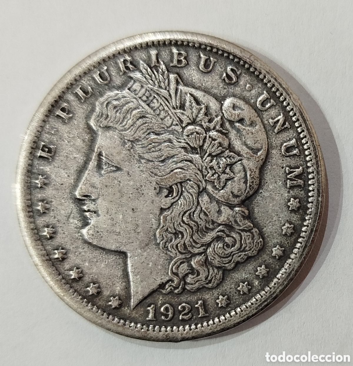 Monedas antiguas de Am&eacute;rica: 1 DOLAR MORGAN 1921 REPLICA - Foto 1