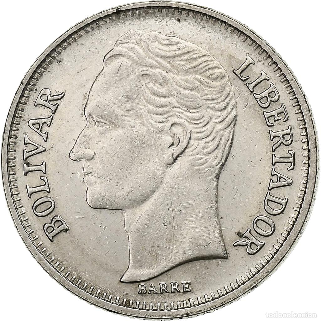 Old Coins of America: [#1029901] Venezuela, 50 Centimos, 1988, N&iacute;quel recubierto de acero, EBC, KM:41a