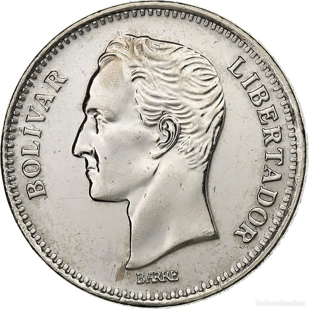 Alte M&uuml;nzen aus Amerika: [#1029903] Venezuela, 2 Bolivares, 1989, N&iacute;quel recubierto de acero, EBC, KM:43a.1