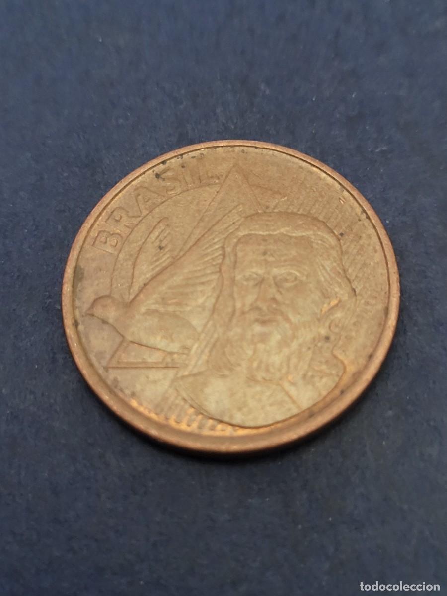 Monedas antiguas de Am&eacute;rica: Moneda 5 centavos 2013 Brasil - Foto 1