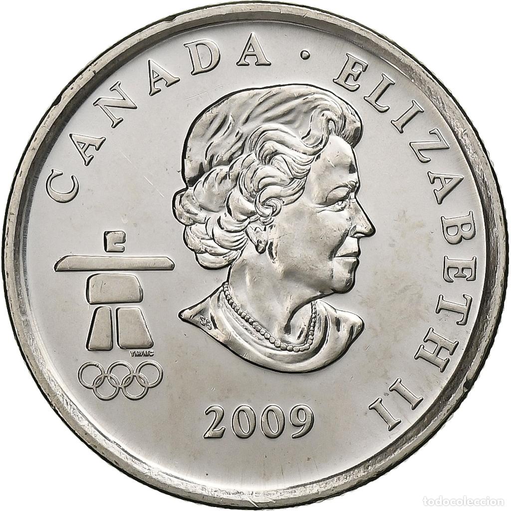 Old Coins of America: [#1029987] Canad&aacute;, 25 Cents, 2009, Royal Canadian Mint, Acier plaqu&eacute; nickel, SC
