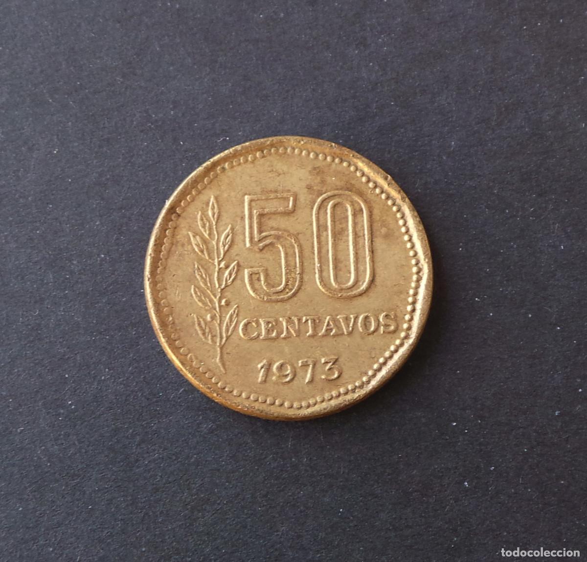 Monedas antiguas de Am&eacute;rica: ARGENTINA.- 50 CENTAVOS. 1973. - Foto 1