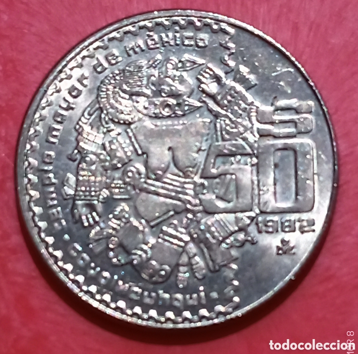 Monedas antiguas de Am&eacute;rica: M&eacute;xico - 50 Pesos 1982 BC - Foto 2
