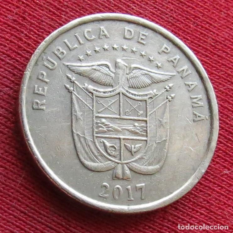 Monedas antiguas de Am&eacute;rica: Panama 5 centesimos 2017 #1 - Foto 2