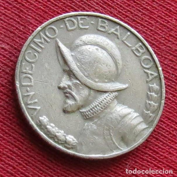 Monedas antiguas de Am&eacute;rica: Panama 10 centesimos 1993 decimo - Foto 1