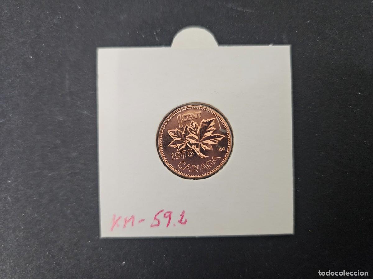 Monedas antiguas de Am&eacute;rica: CANADA 1 CENTIMO 1978 S/C KM=59.2 (BRONCE) - Foto 2