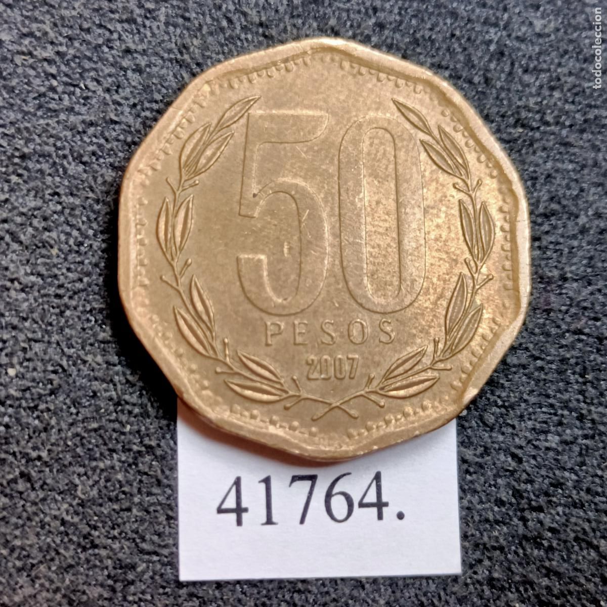 Monedas antiguas de Am&eacute;rica: Chile, 50 pesos 2007 - Foto 2