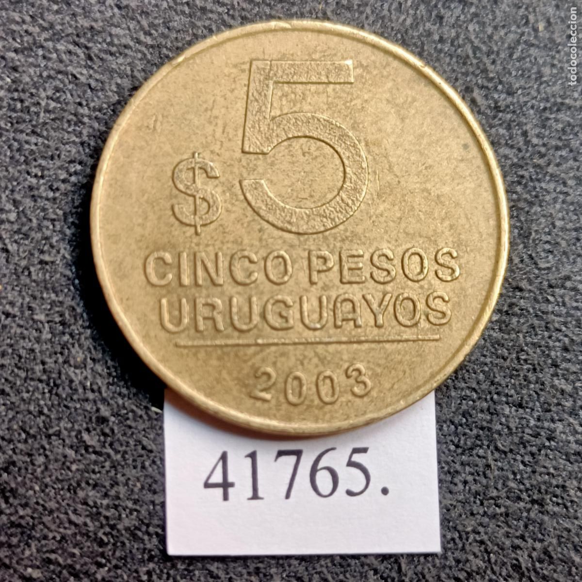 Monedas antiguas de Am&eacute;rica: Uruguay 5 pesos 2003 - Foto 2