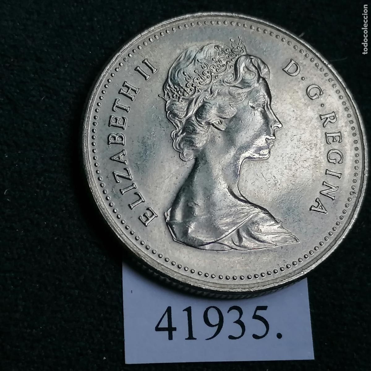 Monedas antiguas de Am&eacute;rica: Canad&aacute; 50 centimos 1978 - Foto 2
