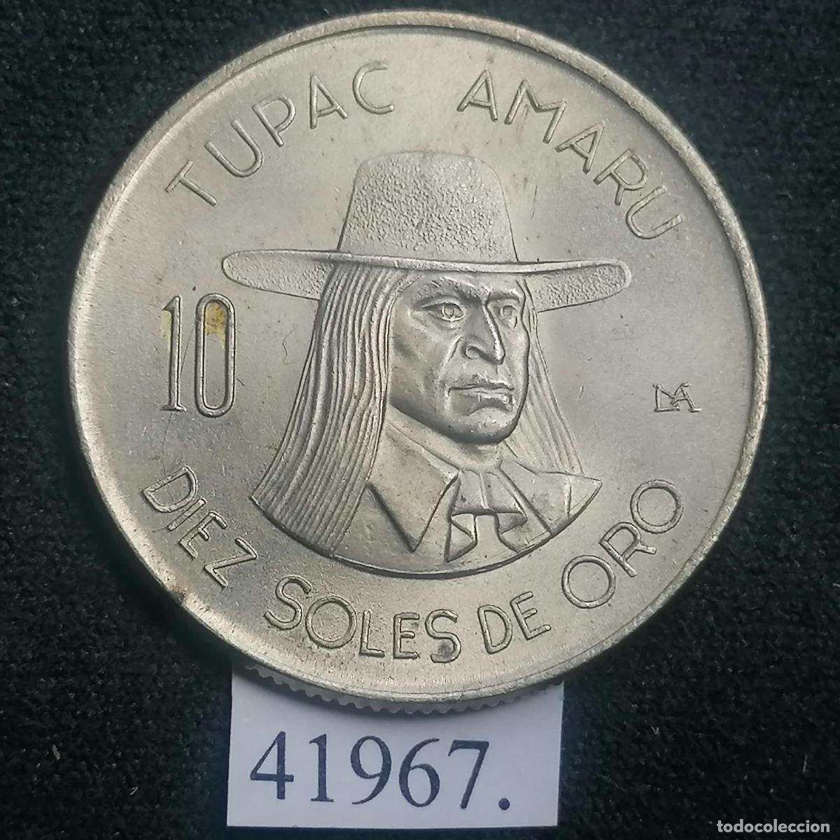 Monedas antiguas de Am&eacute;rica: Peru, 10 soles, 1974 - Foto 1