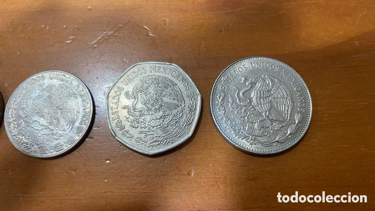 Monedas antiguas de Am&eacute;rica: Monedas antiguas Mexico - Foto 3