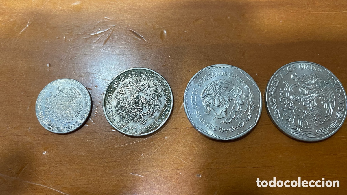 Monedas antiguas de Am&eacute;rica: Monedas antiguas Mexico - Foto 4
