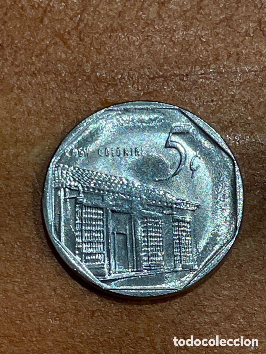 Monedas antiguas de Am&eacute;rica: Moneda 5 centavos Cuba 2017 - Foto 1
