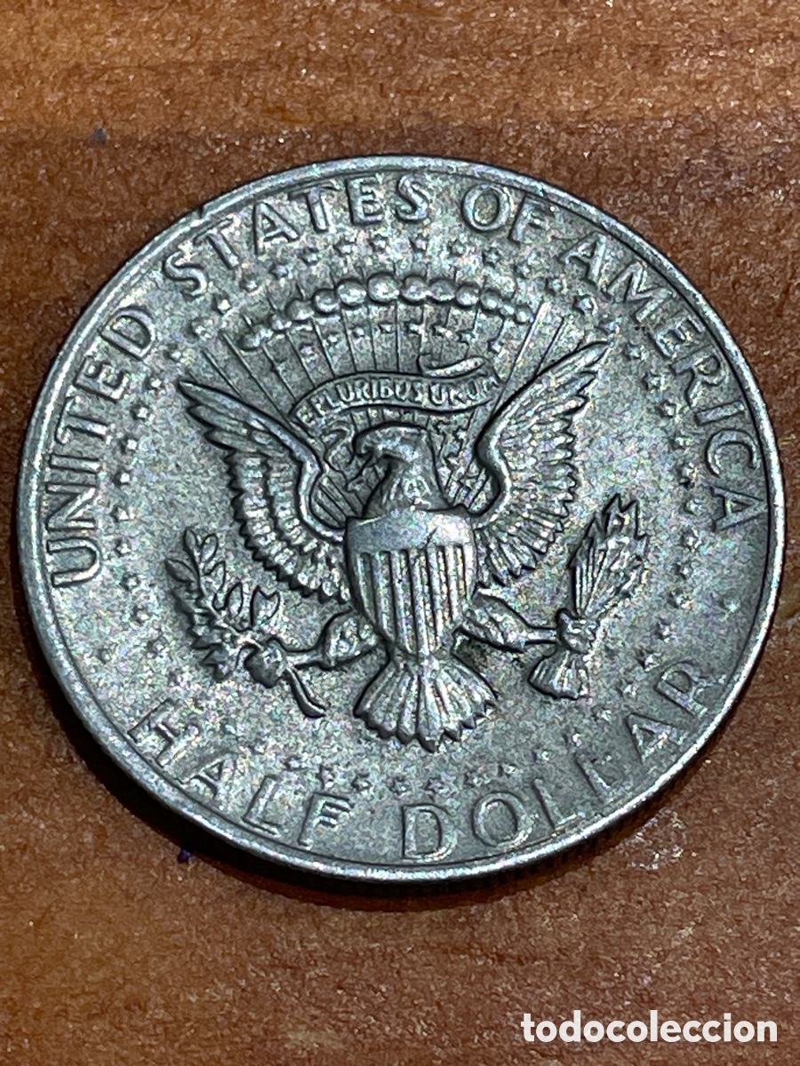 Monedas antiguas de Am&eacute;rica: Moneda medio d&oacute;lar 1979 - Foto 2