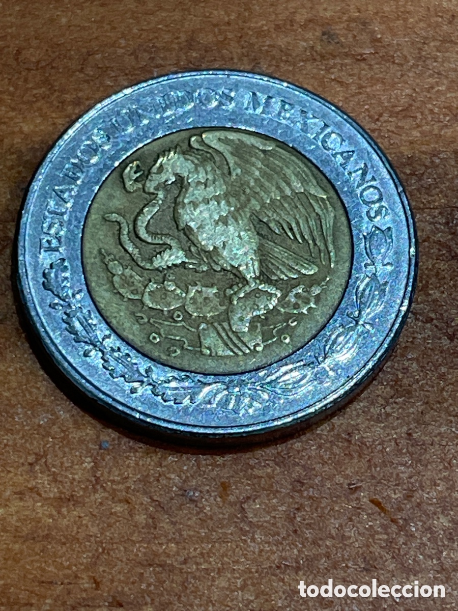 Monedas antiguas de Am&eacute;rica: Moneda 2 pesos M&eacute;xico 1998 - Foto 2