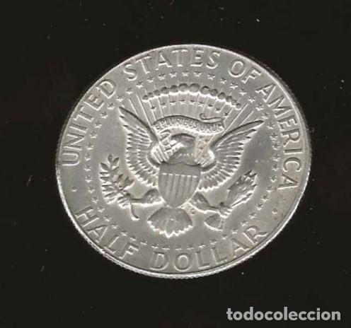 Monedas antiguas de Am&eacute;rica: 1/2 DOLAR -- KENNEDY 1969 - Foto 2